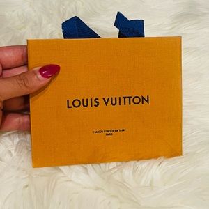Mini Louis Vuitton gift bag
